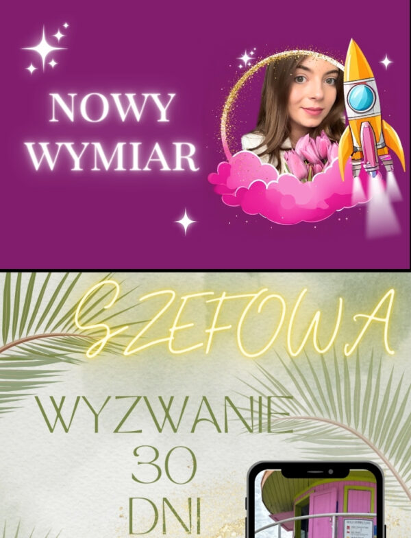 PAKIET wyzwanie SZEFOWA + NOWY WYMIAR